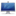 Cinema Display + ISight (blue) Icon 16px png